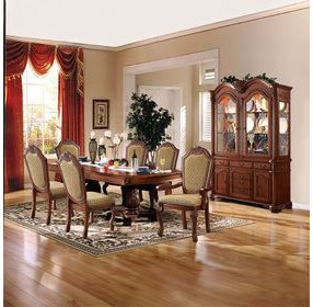 Chateau De Ville Cherry Extendable Dining Room Set