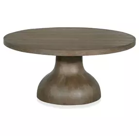Bosley Lt. Brown Porpoise Round Cocktail Table
