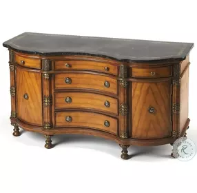 Heritage Fossil Stone Credenza