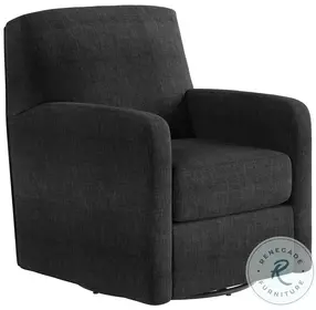 Flash Dance Bahari Charcoal Swivel Glider