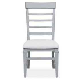 Charleston Gray Upholstered Side Chair Set of 2