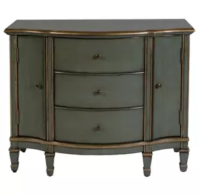 Sheffield Royal Pastel Green 2 Door Accent Cabinet