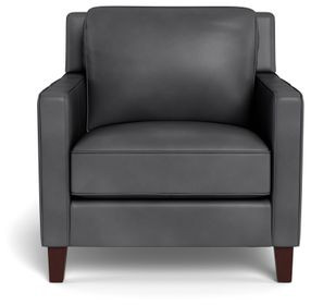 Arden Quartz Leather Upholstered Accent Chair