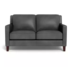 Arden Quartz Leather 60" Loveseat