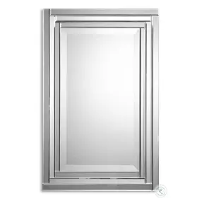 Alanna Silver Mirror