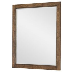 Summer Camp Tree House Brown Rectangular Dresser Mirror