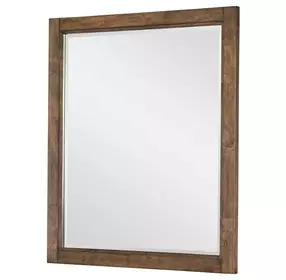 Summer Camp Tree House Brown Rectangular Dresser Mirror