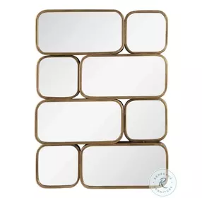 Canute Antique Gold Mirror