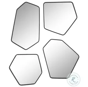 Maelis Satin Black Mirror