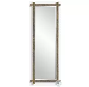 Stelio Antiqued Gold Dressing Mirror