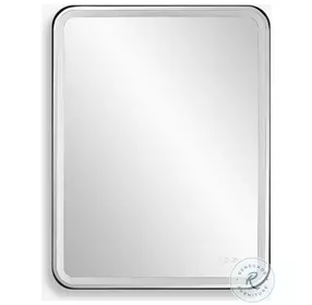 Westbrook Satin Black Lighted Large Vanity Mirror