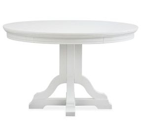 Charleston White Dove 66" Extendable Oval Dining Table