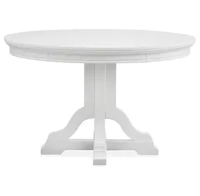 Harborwick White Dove 66" Extendable Oval Dining Table