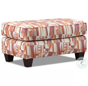 Spencer Cabaret Spumoni Wide Ottoman