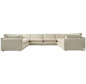 Elyza Linen 8 Piece Sectional