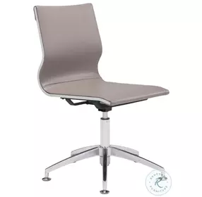 Glider Taupe Conference Chair