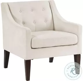 Aragon Beige Accent Chair