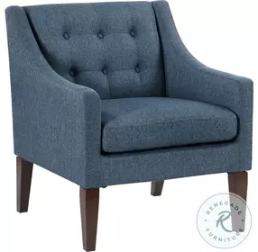 Aragon Blue Accent Chair