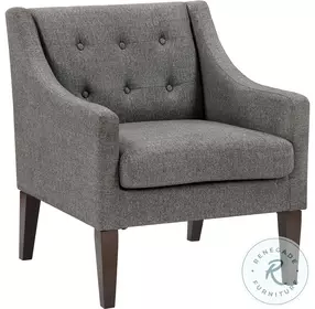 Aragon Dark Gray Accent Chair