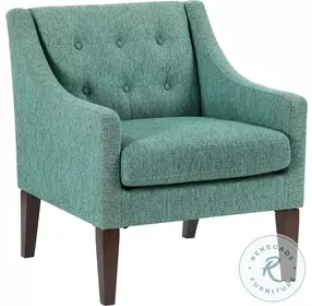 Aragon Green Accent Chair