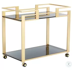 Avondale Gold Bar Cart