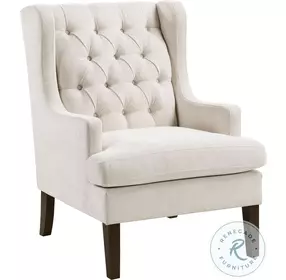 Dalton Beige Accent Chair