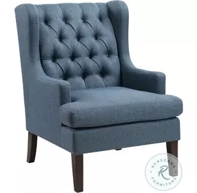 Dalton Blue Accent Chair