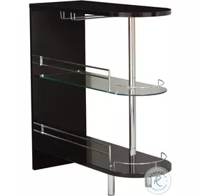 101063 Black Bar Table