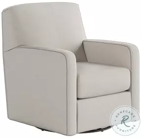 Flash Dance Sand Leather Swivel Glider Recliner
