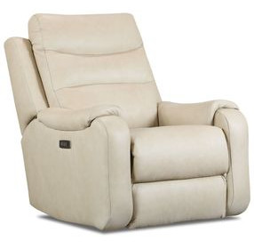Sheridan Linen Leather Zero Gravity Power Recliner with USB Charging