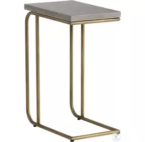 Lucius C Shaped End Table