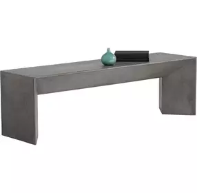 Nomad Gray Bench