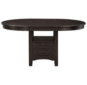 Lavon Espresso Extendable Dining Table