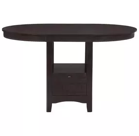 Lavon Espresso Extendable Counter Height Dining Table