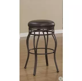 Sienna Russet Brown Backless 26" Bar Stool