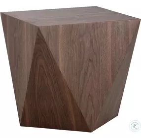 Hadley Walnut End Table