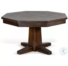 Havenstead Dark Brown 53" Reversible Game and Dining Poker Table