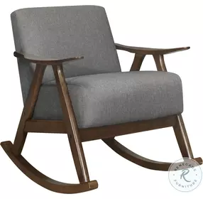 Waithe Gray Rocking Chair