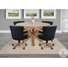 Hearthwood Haven Natural Jack Gaming Table Set