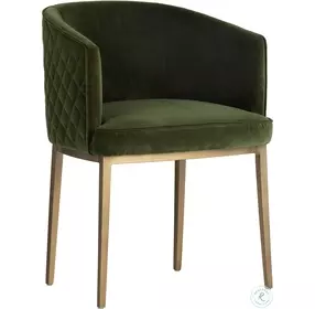 Directions Forest Green Cornella Dining Chair