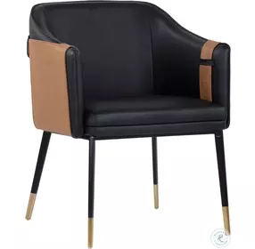 Pembroke Napa Cognac Armchair