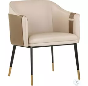 Pembroke Napa Beige Armchair