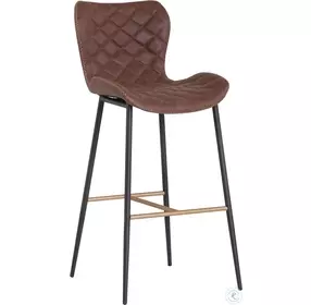 Mireille Brown Bar Stool Set of 2