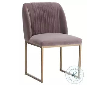 Bryce Blush Purple Dining Chair Set Of 2