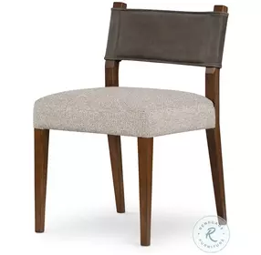 Ferris Nubuck Charcoal Dining Chair