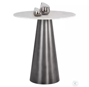 Damon Gunmetal Bar Table