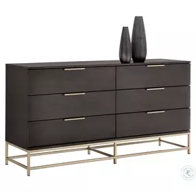 Rebel Charcoal Grey Dresser