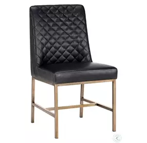 Leighland Coal Black Dining Chair Set Of 2