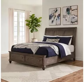 Twin Lakes Sleigh Bed