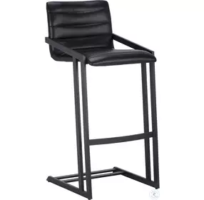 Webber Cantina Black Bar Stool Set Of 2